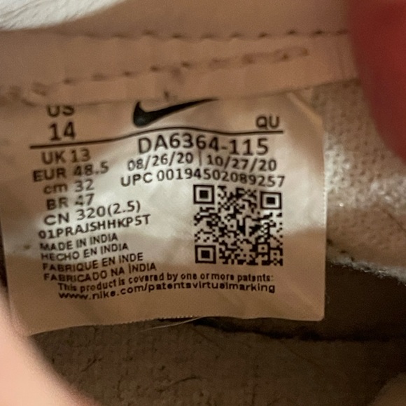 Nike Blazer '77 Vintage Low Pine Green Men's Size 14 White Leather Sneaker - Picture 2 of 5